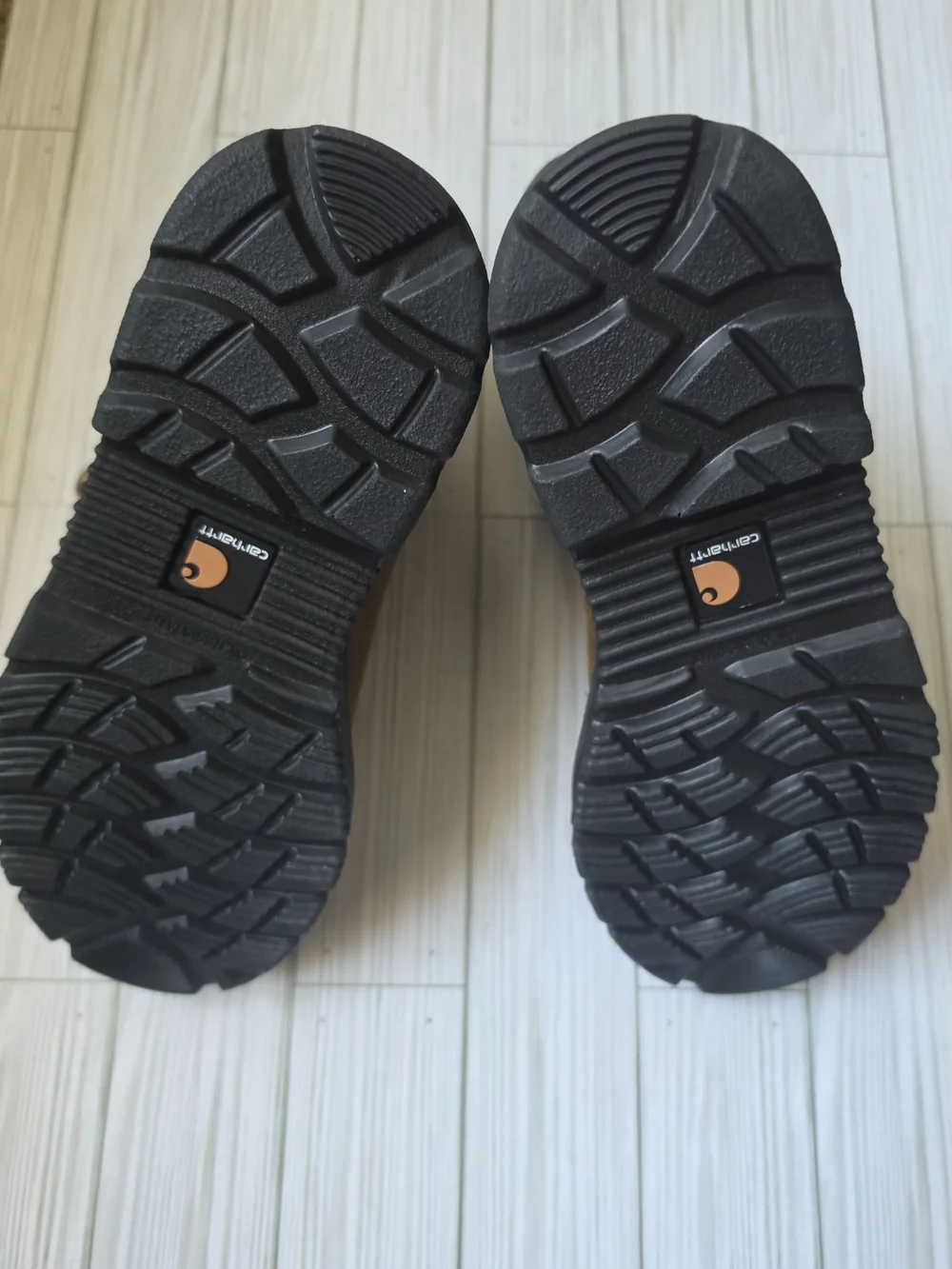 Carhartt Brown/Tan Safety Toe Work Boots